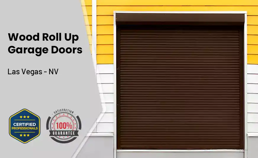 Wood Roll Up Garage Doors Las Vegas - NV